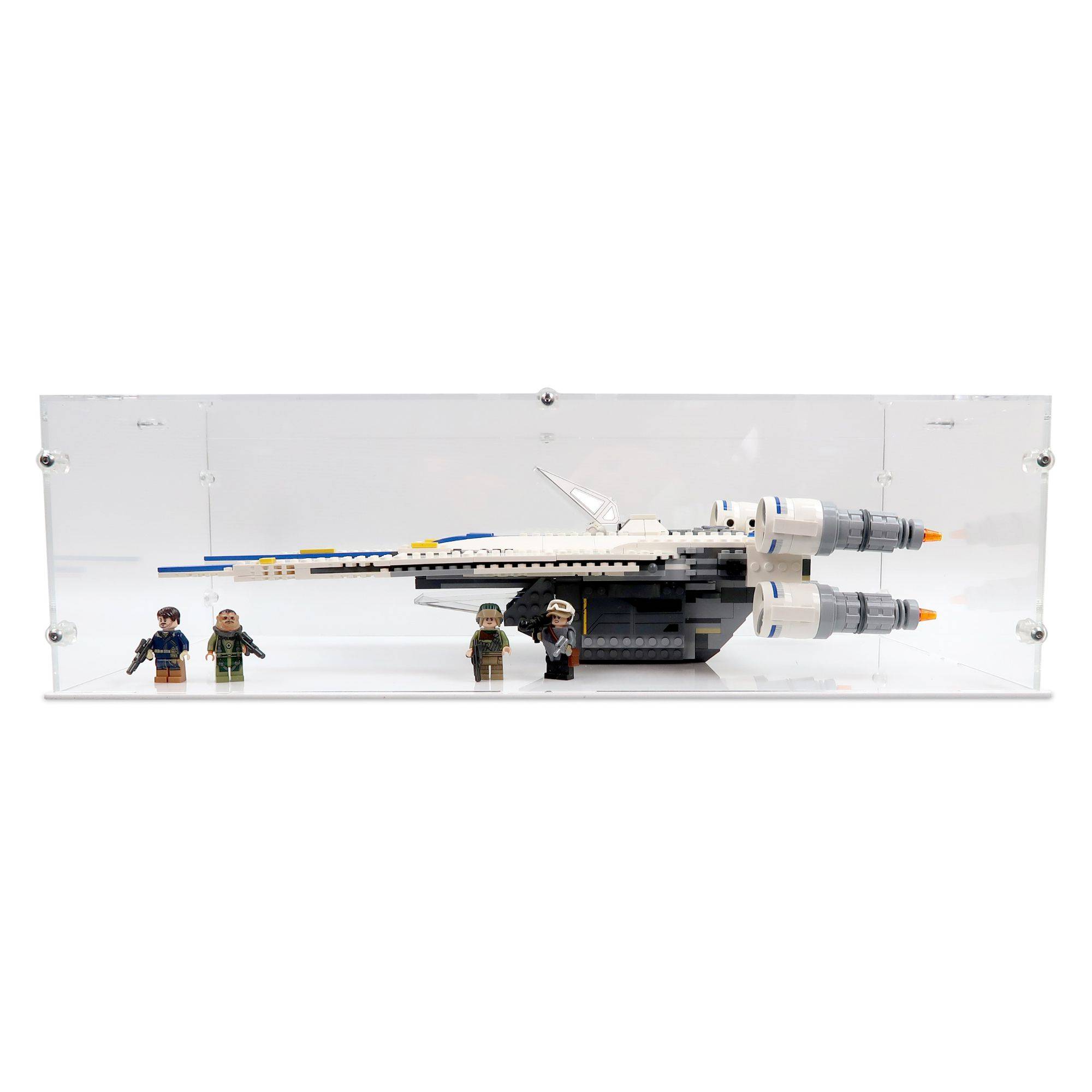 Rebel U-Wing Fighter Display Case for LEGO 75155