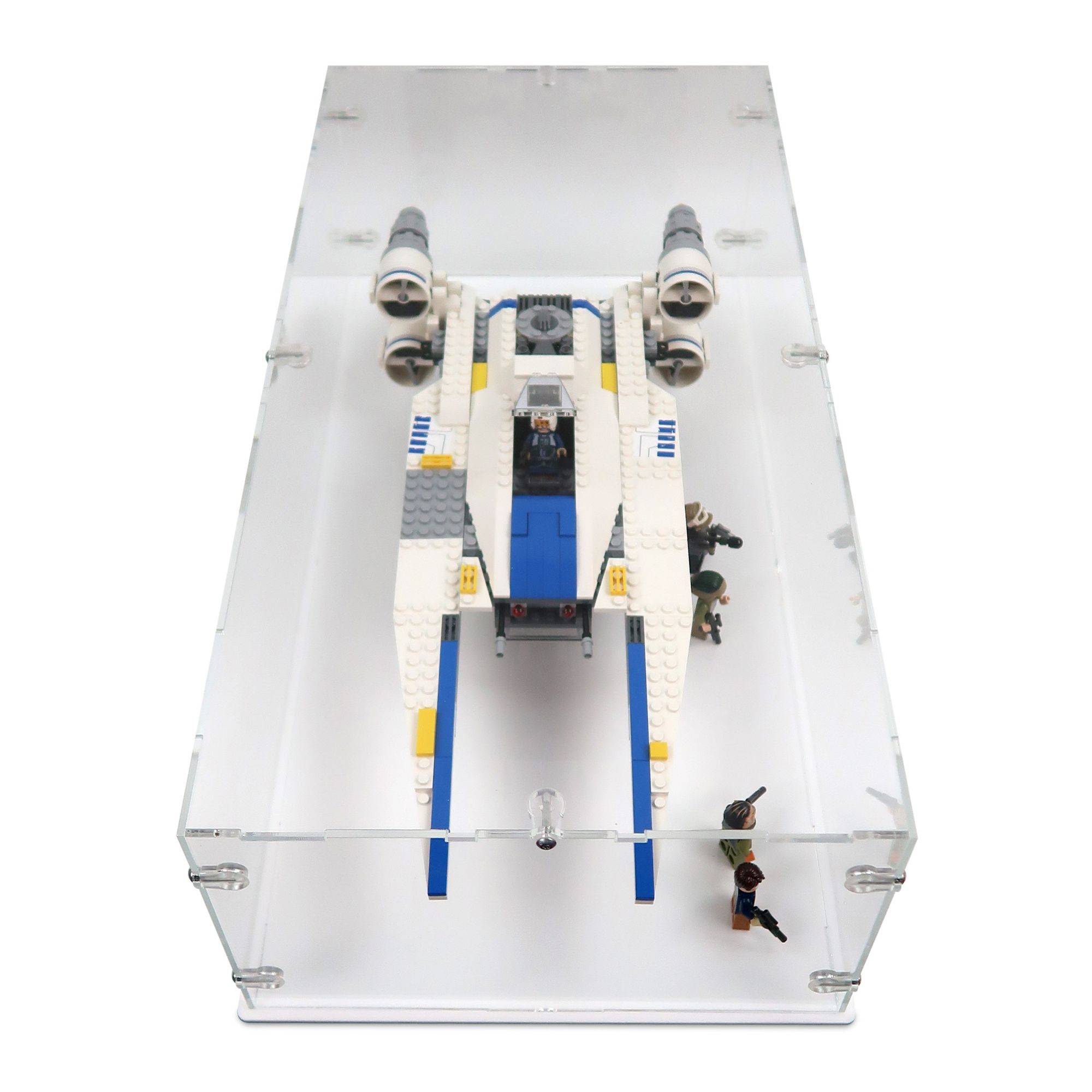 Rebel U-Wing Fighter Display Case for LEGO 75155
