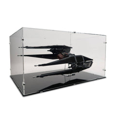 Kylo Ren's TIE Fighter XL Display Case & Stand for LEGO 75179