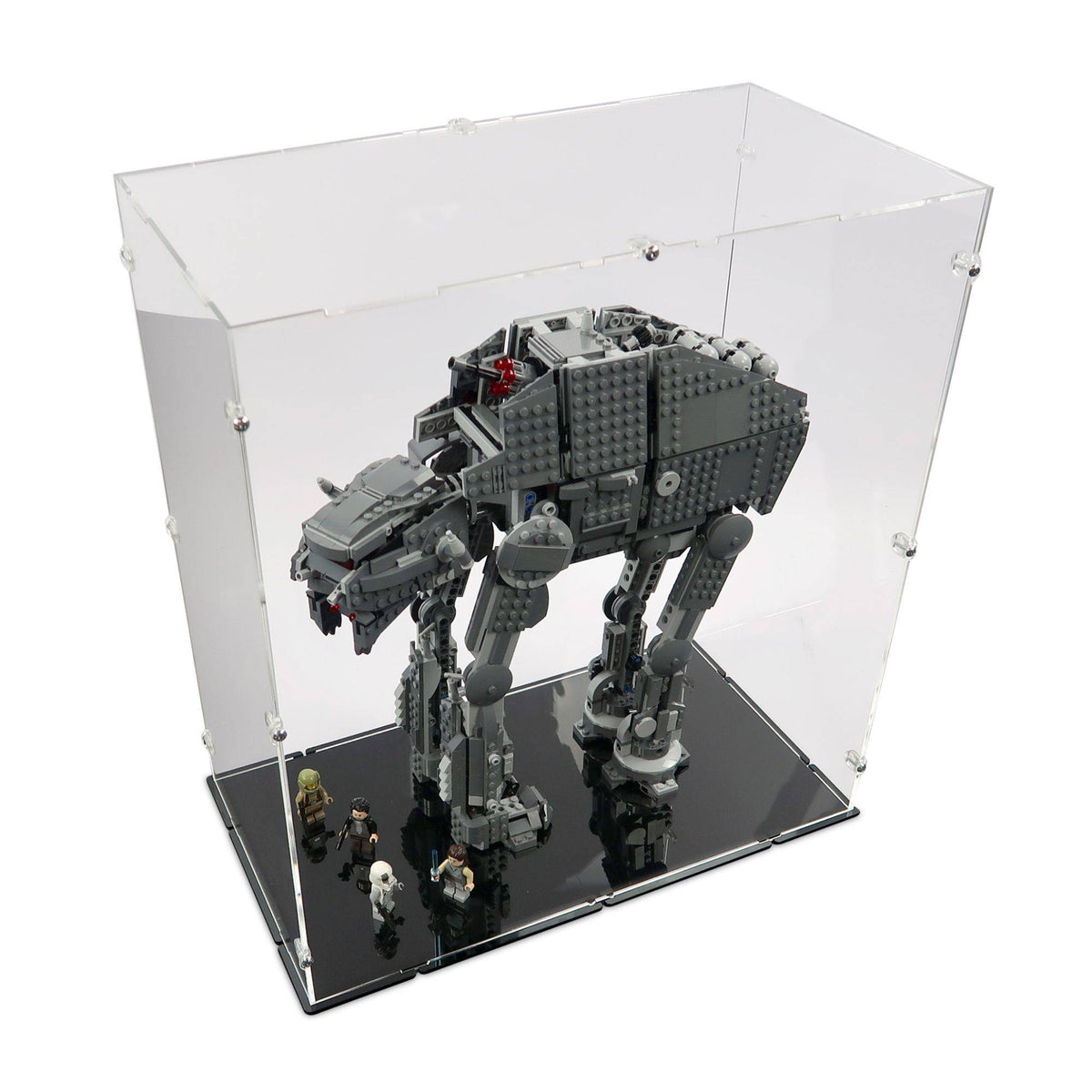 First Order Heavy Assault Walker Display Case for LEGO 75189
