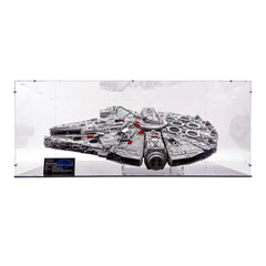 UCS Millennium Falcon (Horizontal) Display Case for LEGO 75192/10179