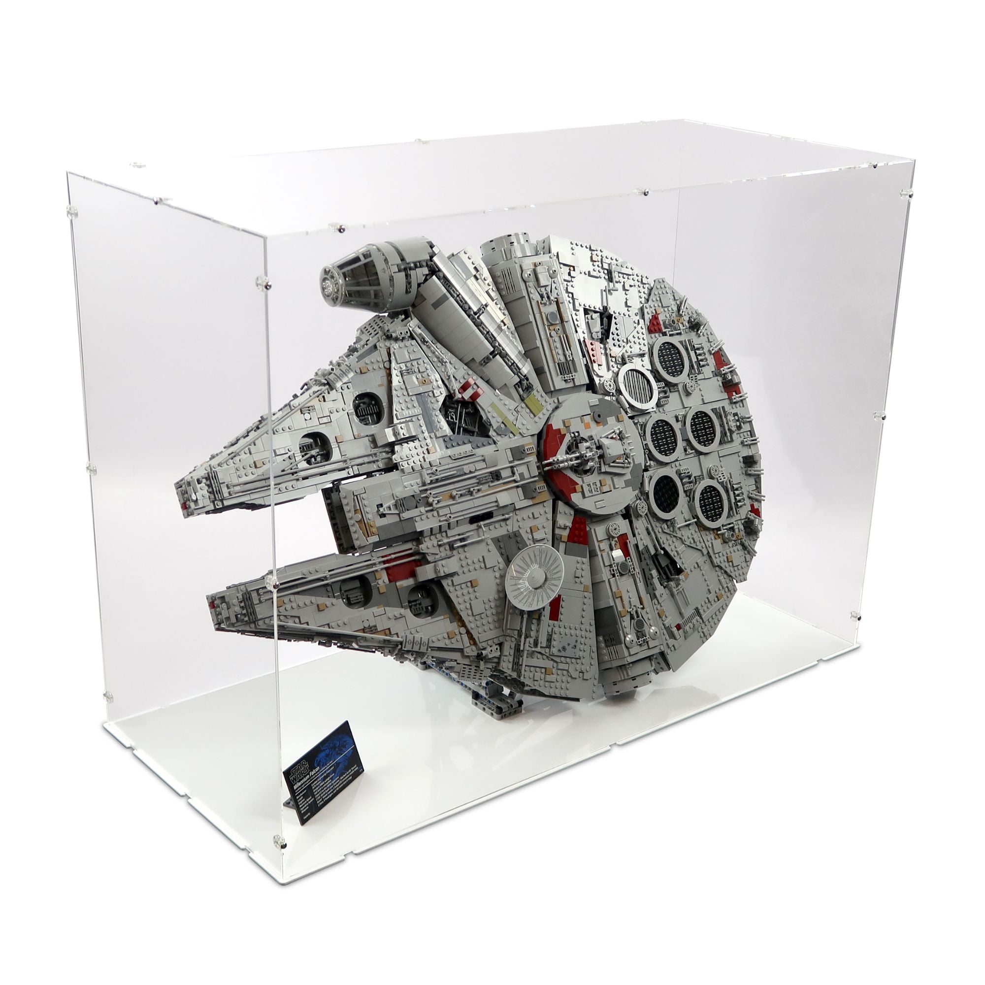 UCS Millennium Falcon (Vertical) Display Case for LEGO 75192/10179