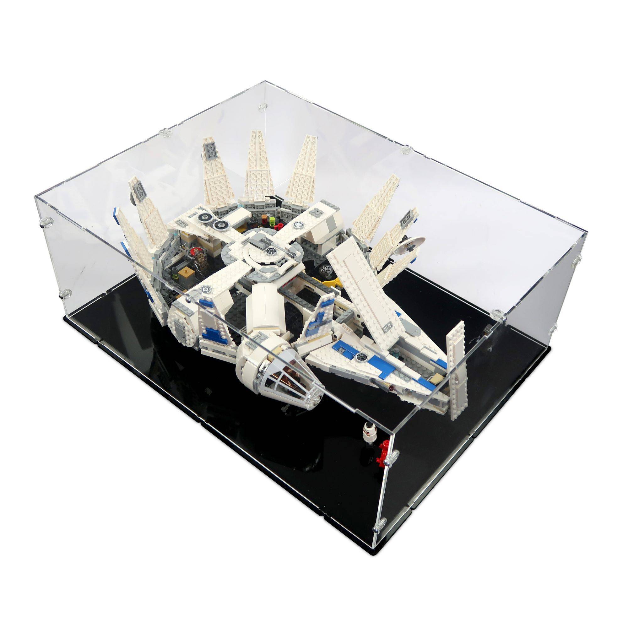 Kessel Run Millennium Falcon Display Case for LEGO 75212