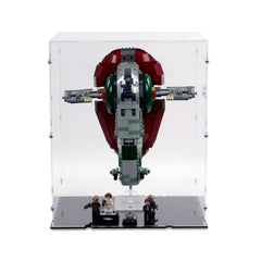 Slave 1 (20th Anniversary Edition) Display Case & Stand for LEGO 75243