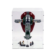 Slave 1 (20th Anniversary Edition) Display Case & Stand for LEGO 75243