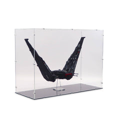 Kylo Ren's Shuttle Display Case & Stand for LEGO 75256