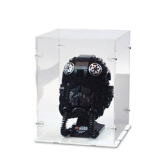 TIE Fighter Pilot Helmet Display Case for LEGO 75274