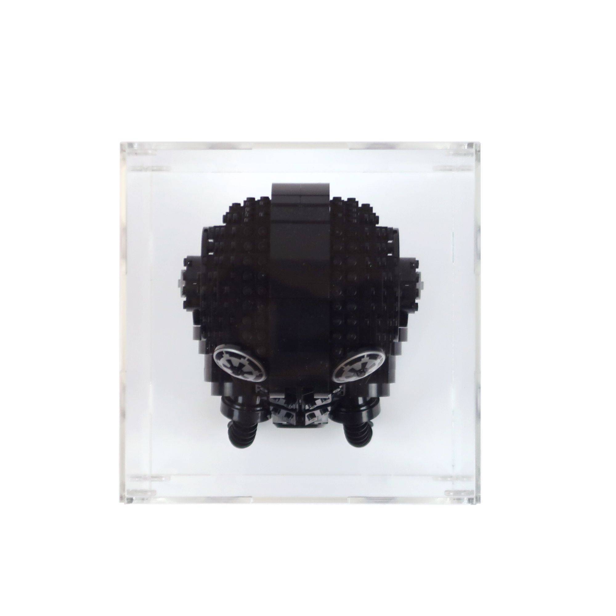 TIE Fighter Pilot Helmet Display Case for LEGO 75274