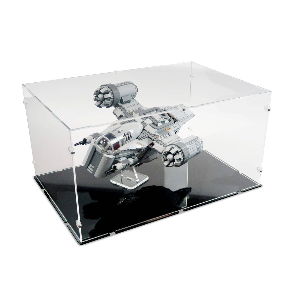The Mandalorian Bounty Hunter Transport XL Display Case for LEGO 75292