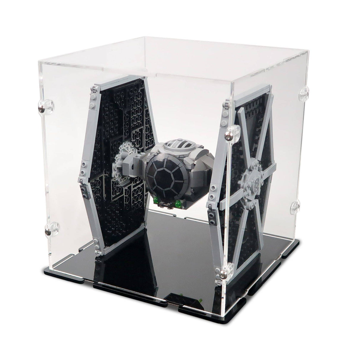 Imperial TIE Fighter Display Case for LEGO 75300