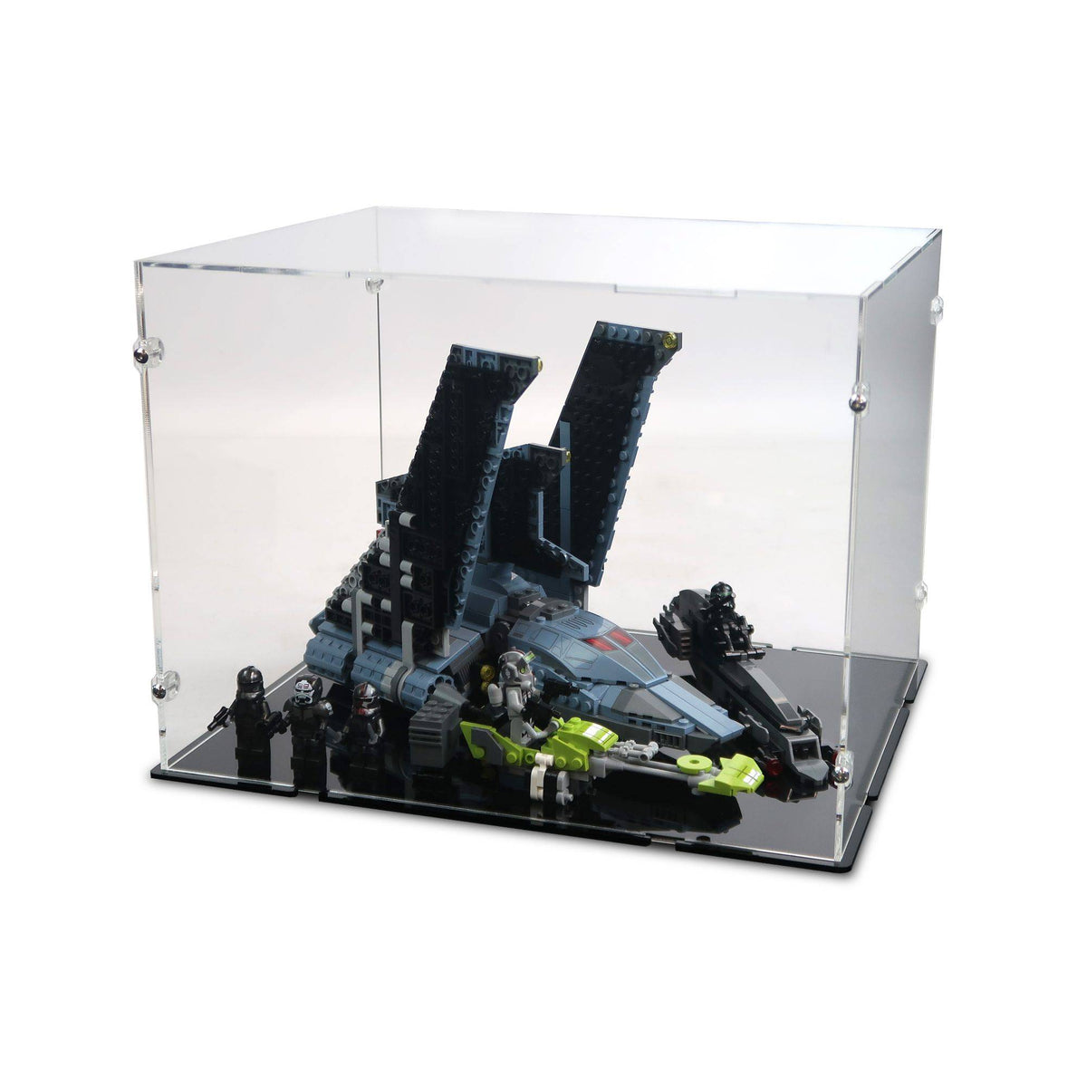 Bad Batch Attack Shuttle Display Case for LEGO 75314