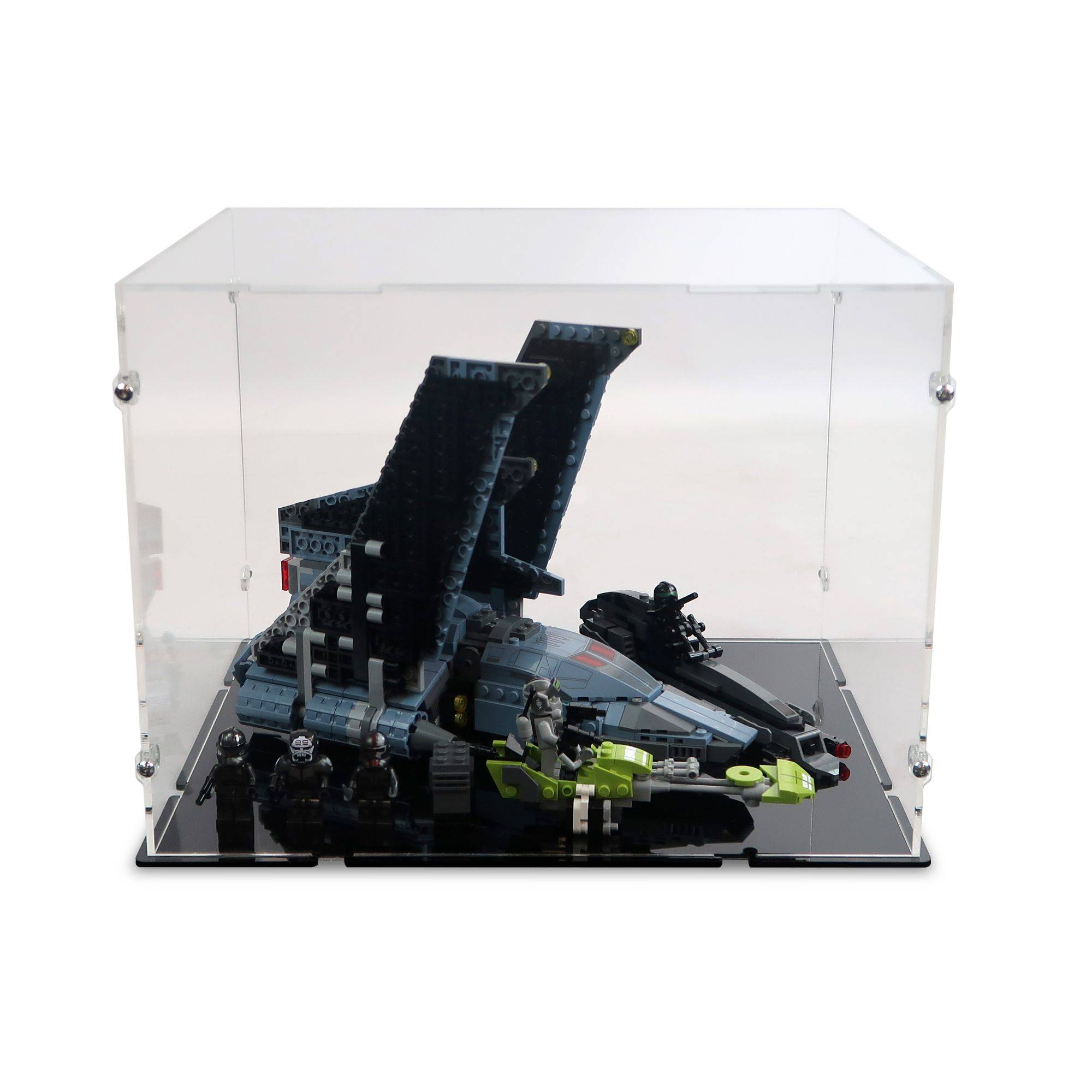 Bad Batch Attack Shuttle Display Case for LEGO 75314
