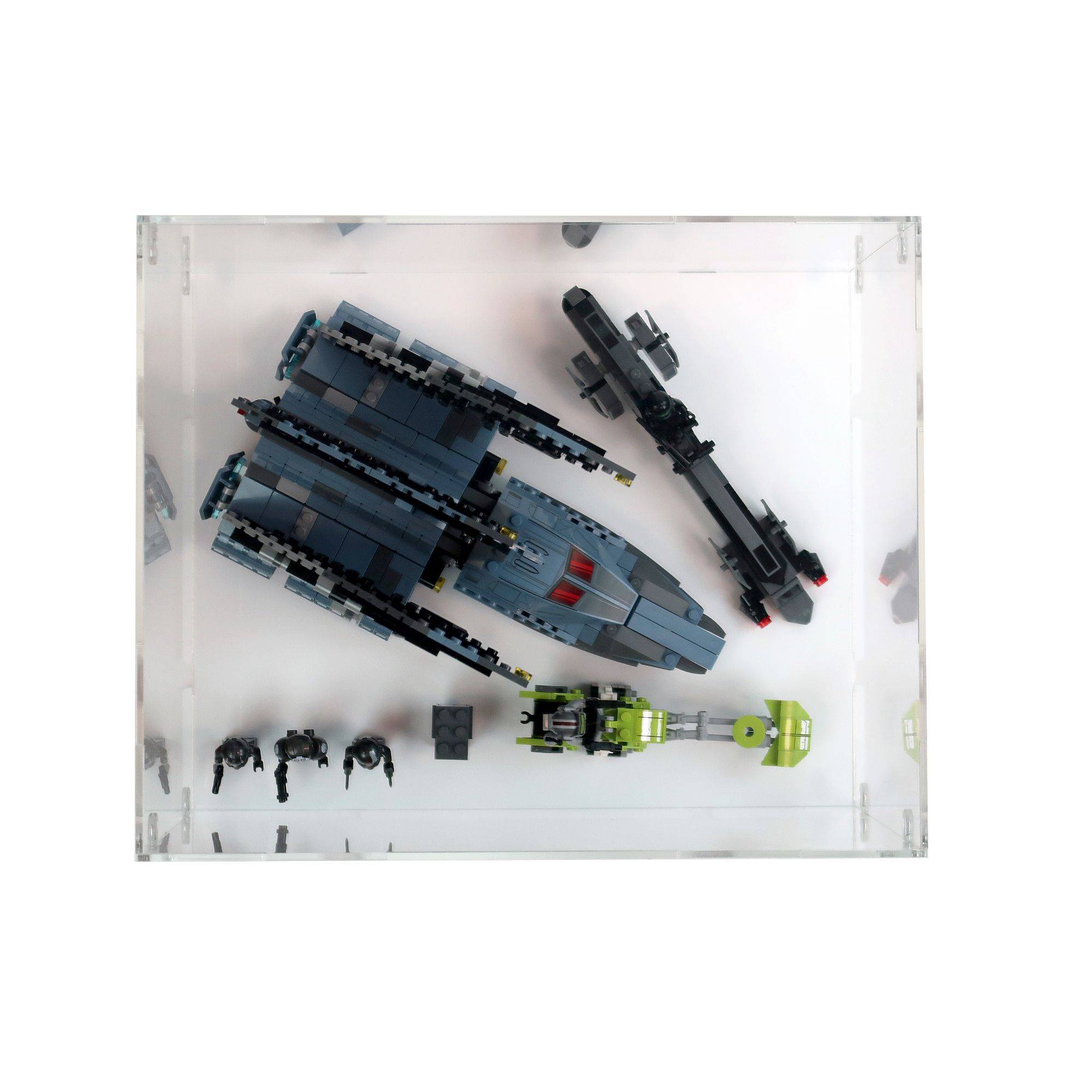 Bad Batch Attack Shuttle Display Case for LEGO 75314