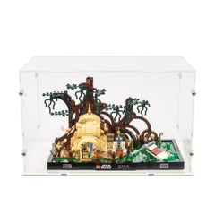 Dagobah Jedi Training Diorama Display Case for LEGO 75330