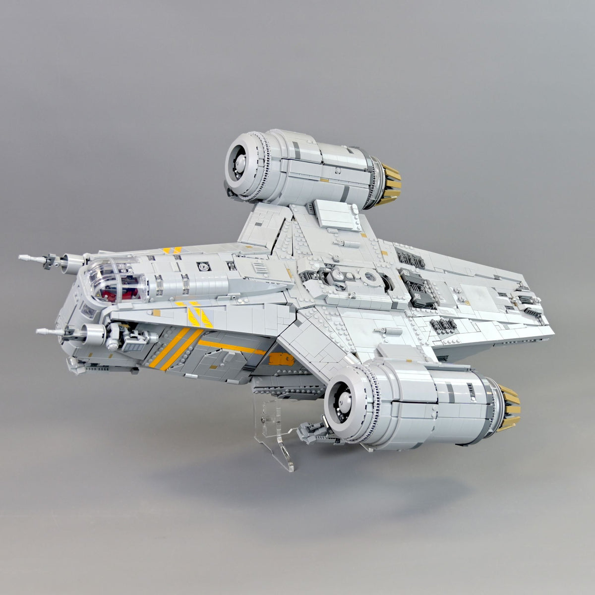 Angled Display Stand for LEGO 75331 UCS Razor Crest