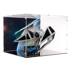 UCS TIE Interceptor XL Display Case & Stand for LEGO 75382