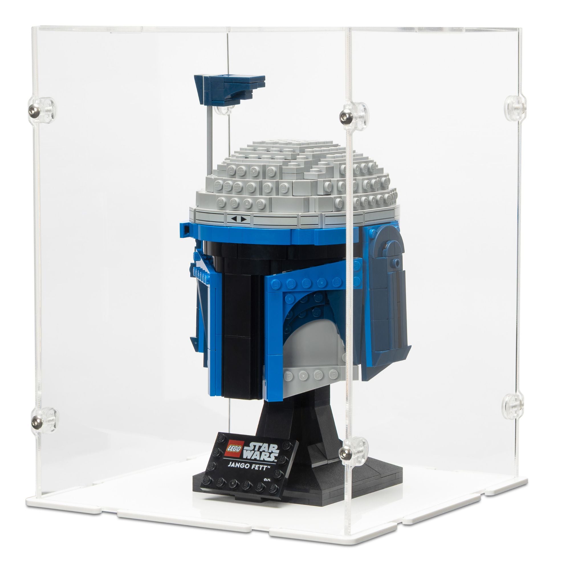 Jango Fett Helmet Display Case for LEGO 75408