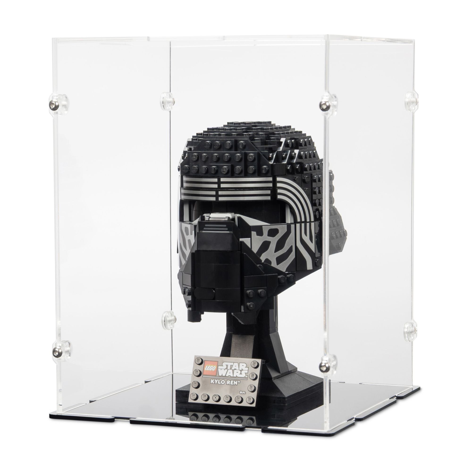 Kylo Ren Helmet Display Case for LEGO 75415