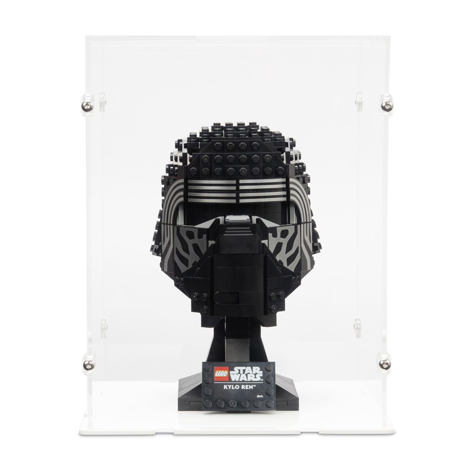 Kylo Ren Helmet Display Case for LEGO 75415