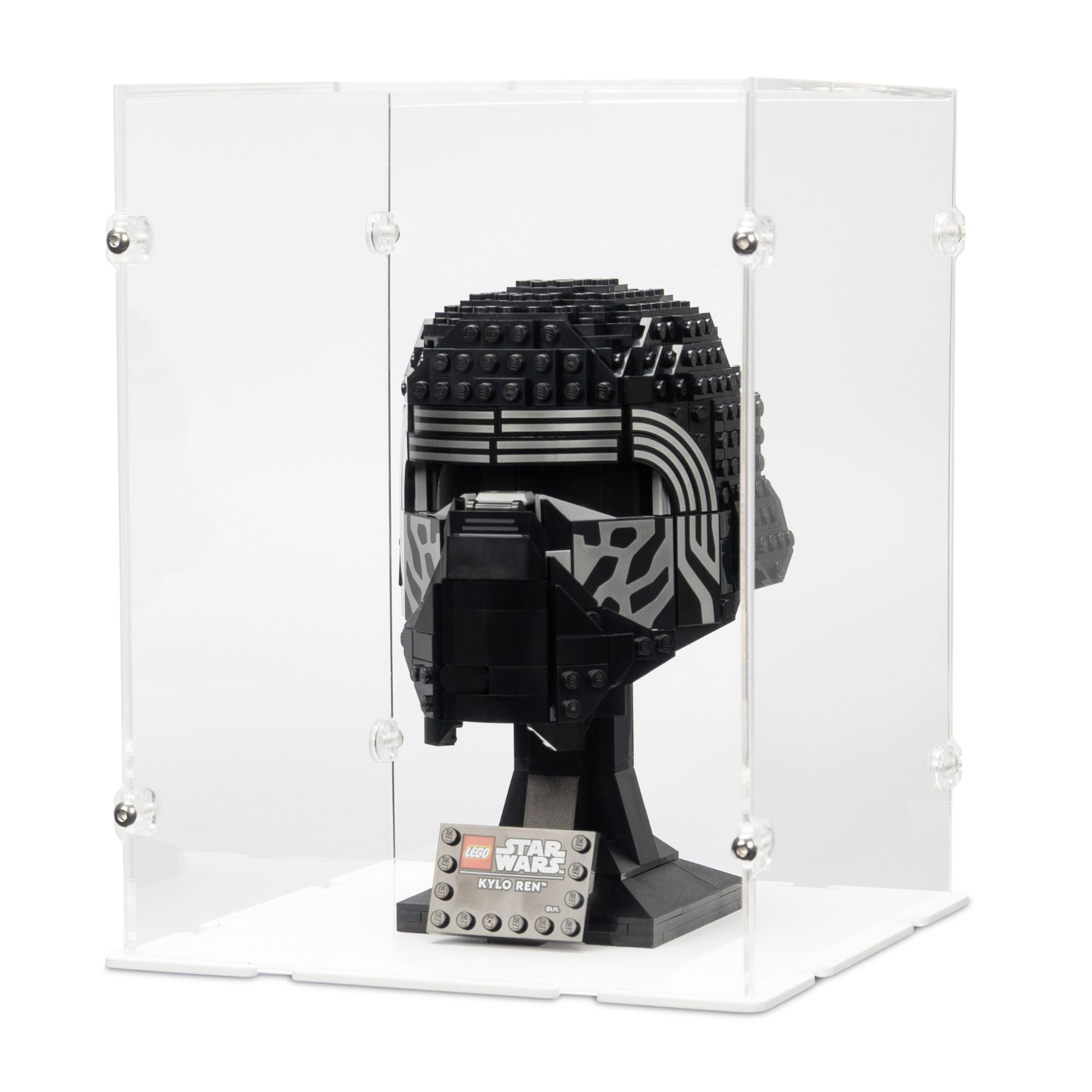 Kylo Ren Helmet Display Case for LEGO 75415