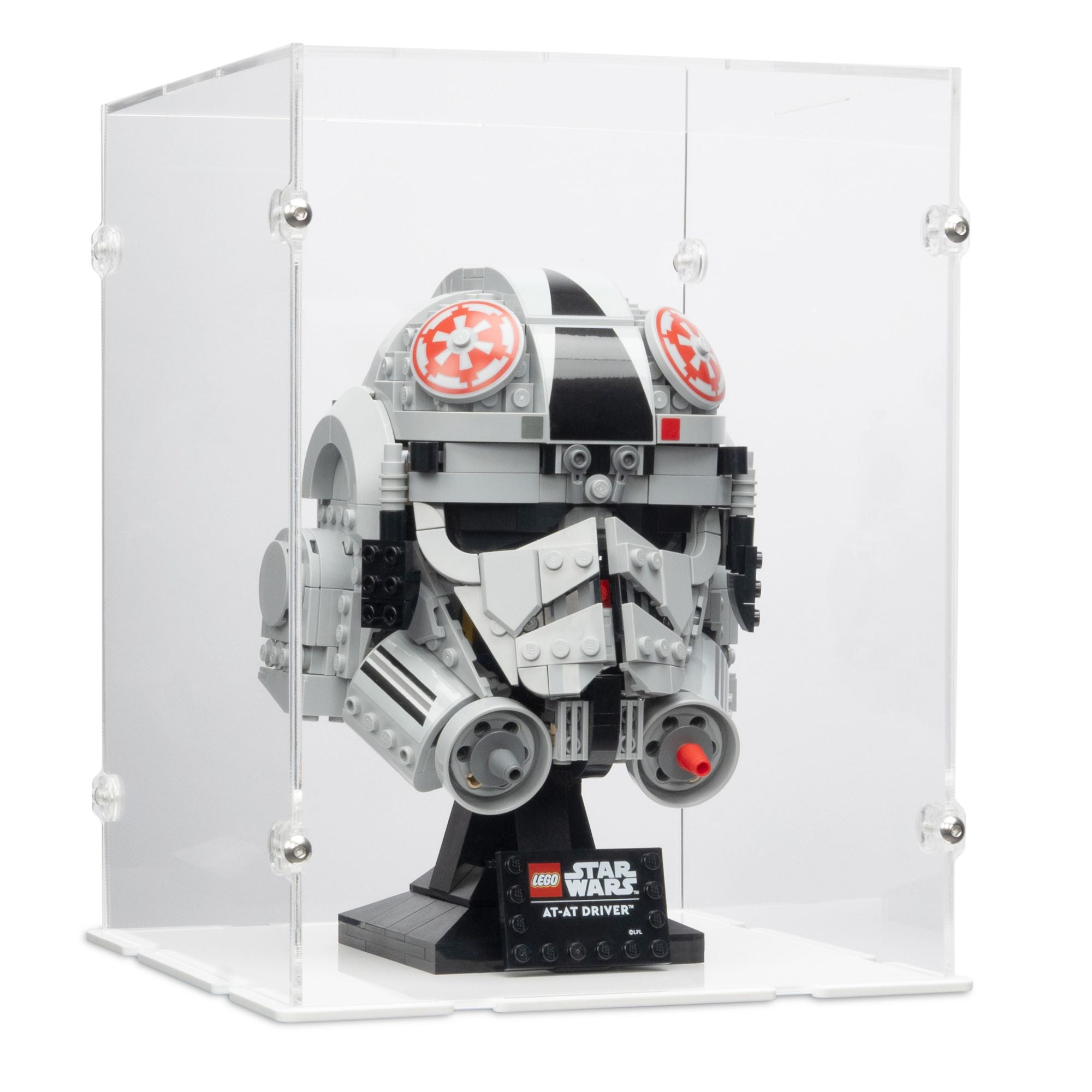 AT-AT Driver Helmet Display Case for LEGO 75429