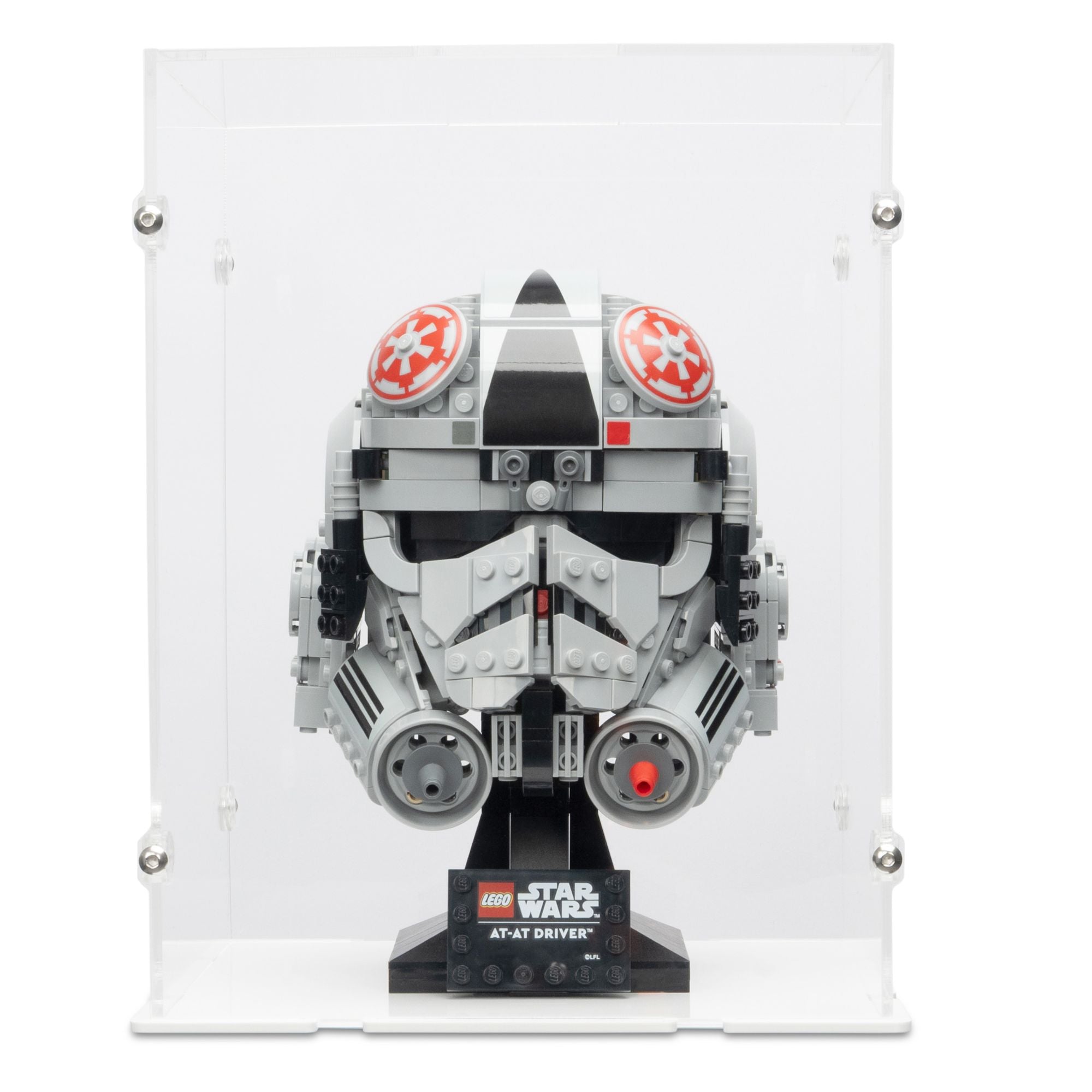 AT-AT Driver Helmet Display Case for LEGO 75429