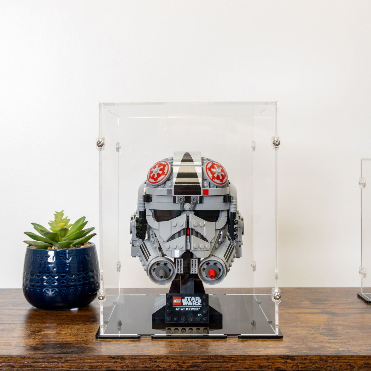 AT-AT Driver Helmet Display Case for LEGO 75429