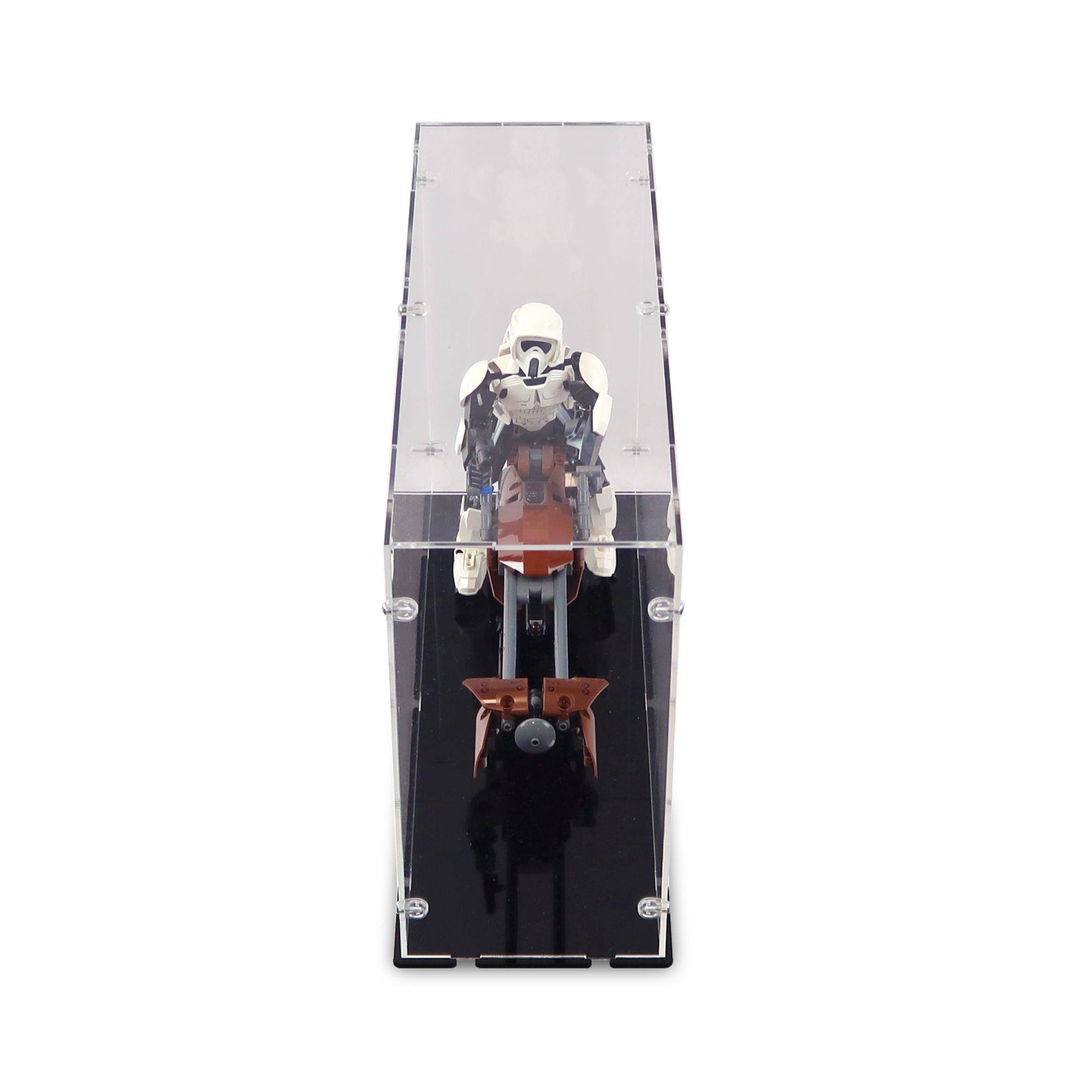 Scout Trooper & Speeder Bike Display Case for LEGO 75532