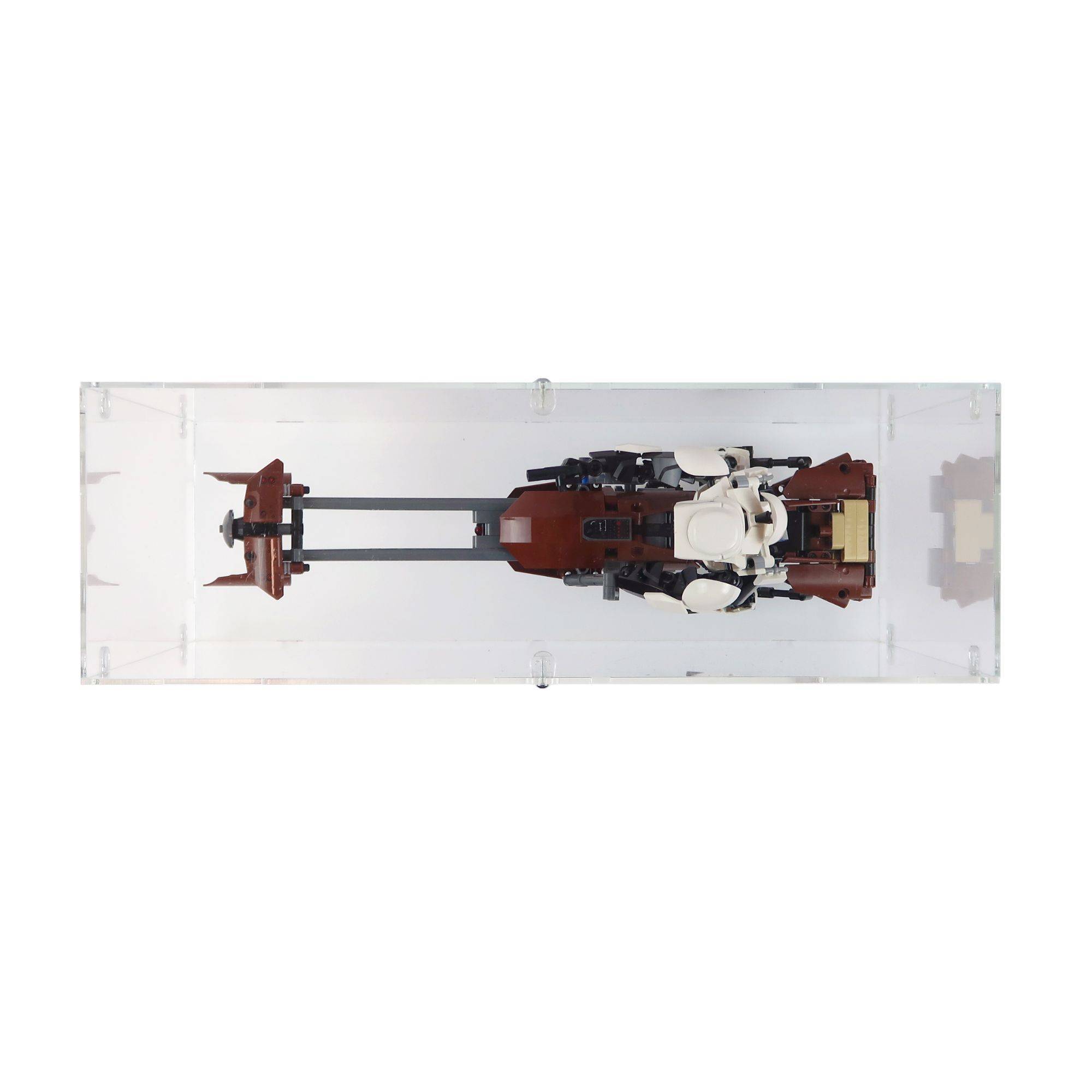 Scout Trooper & Speeder Bike Display Case for LEGO 75532