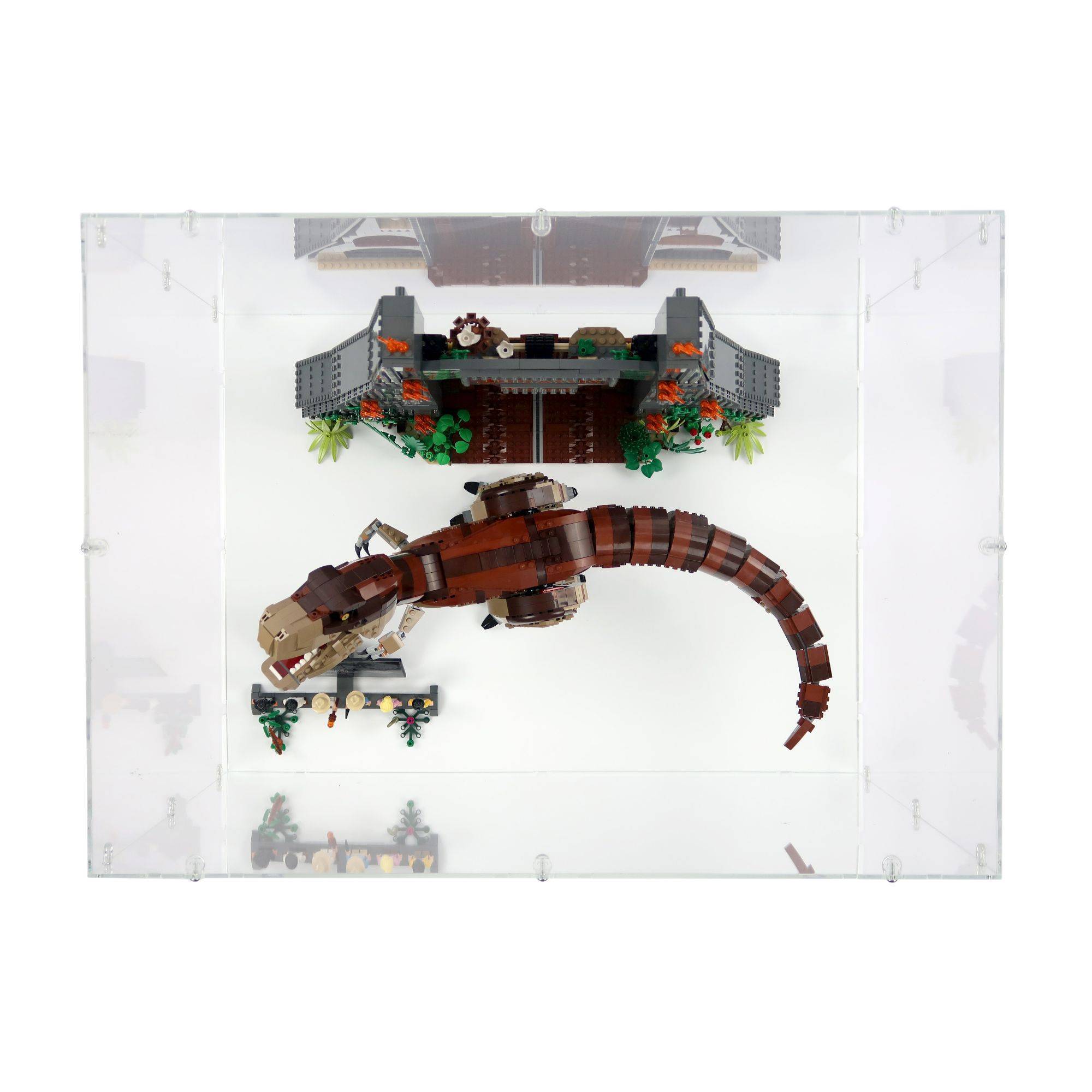 Jurassic Park: T Rex Rampage Display Case for LEGO 75936