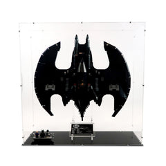 UCS 1989 Batwing (Vertical) Display Case & Stand for LEGO 76161