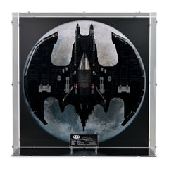 UCS 1989 Batwing (Vertical) Display Case & Stand for LEGO 76161