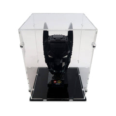 Batman Cowl Helmet Display Case for LEGO 76182
