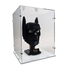 Batman Cowl Helmet Display Case for LEGO 76182