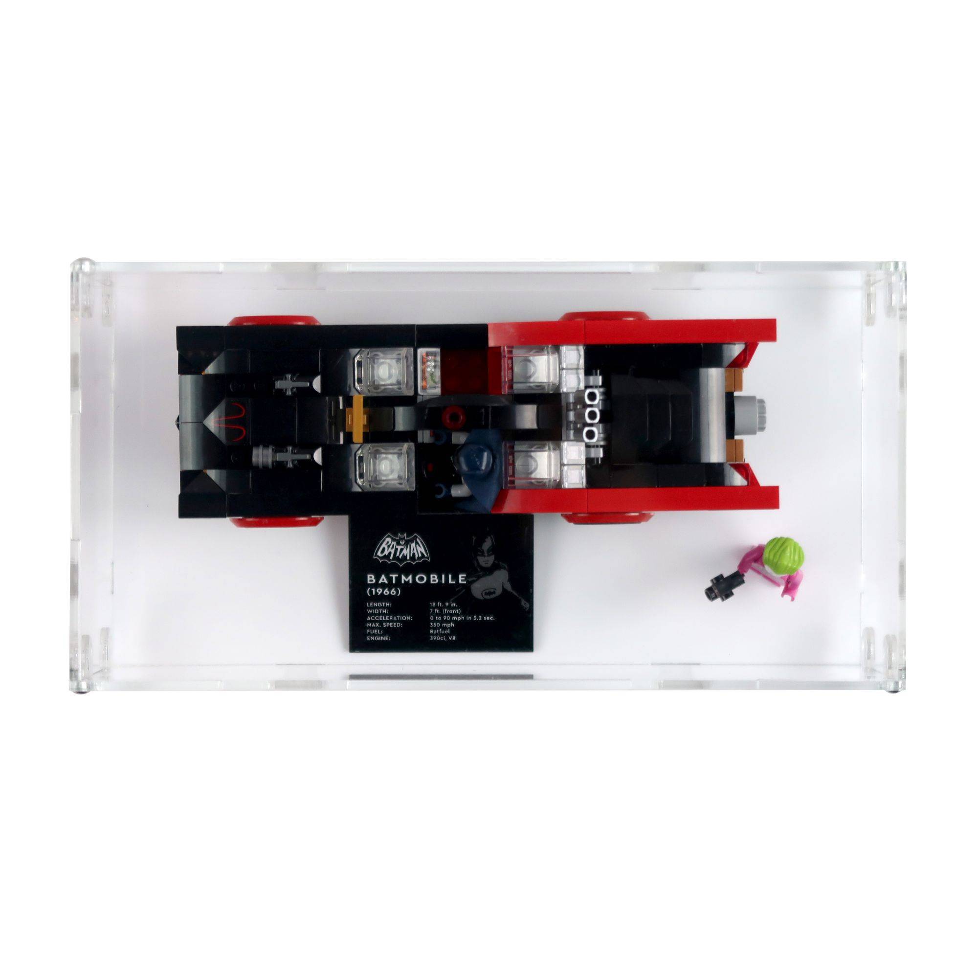 Classic TV Series Batmobile Display Case for LEGO 76188