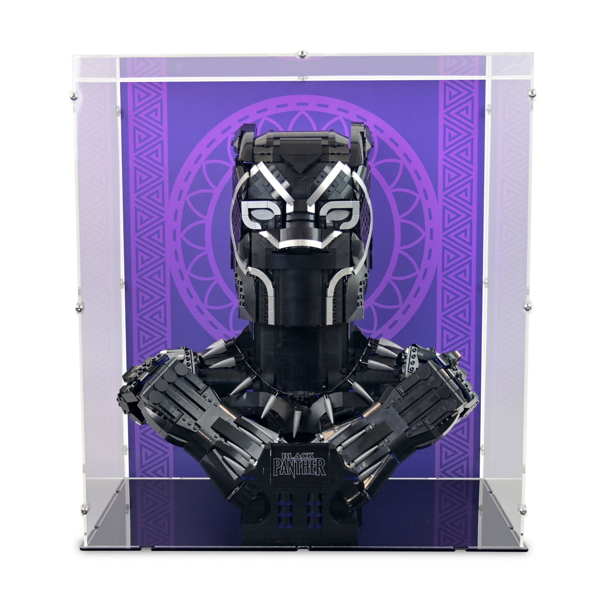 Black Panther Display Case for LEGO 76215