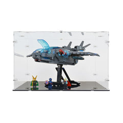 The Avengers Quinjet Display Case for LEGO 76248
