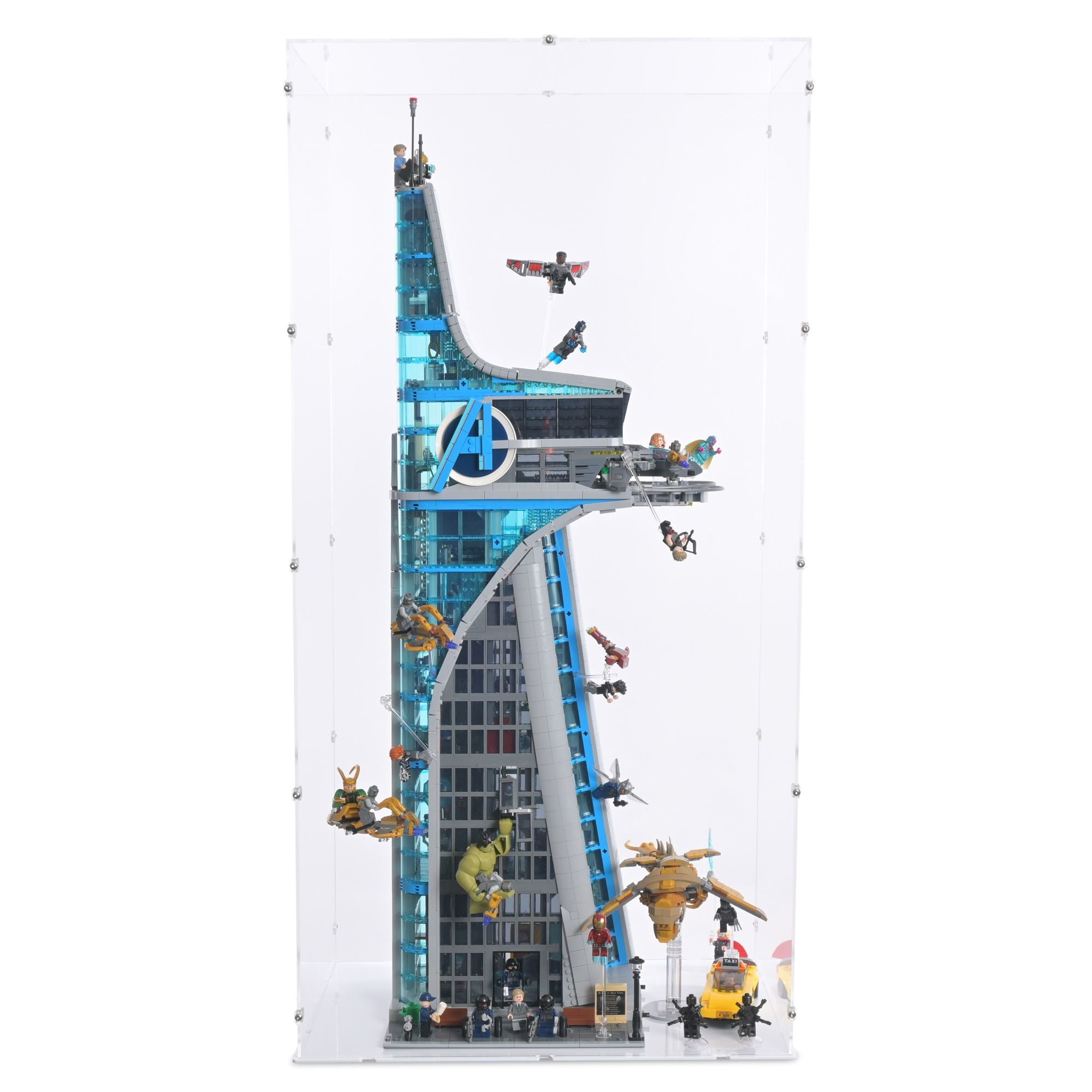 Avengers Tower Display Case for LEGO 76269