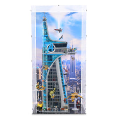 Avengers Tower Display Case for LEGO 76269