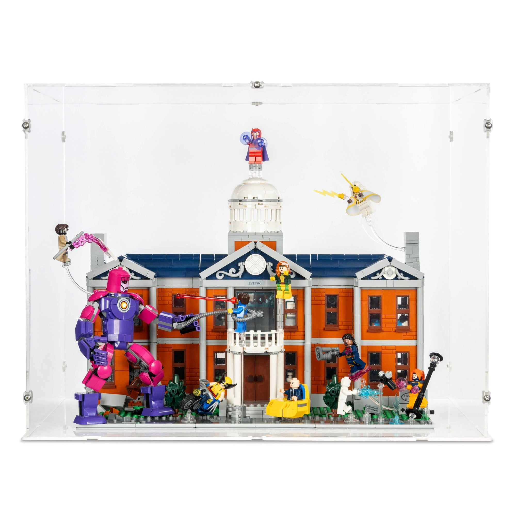 X-Men: The X-Mansion Display Case for LEGO 76294
