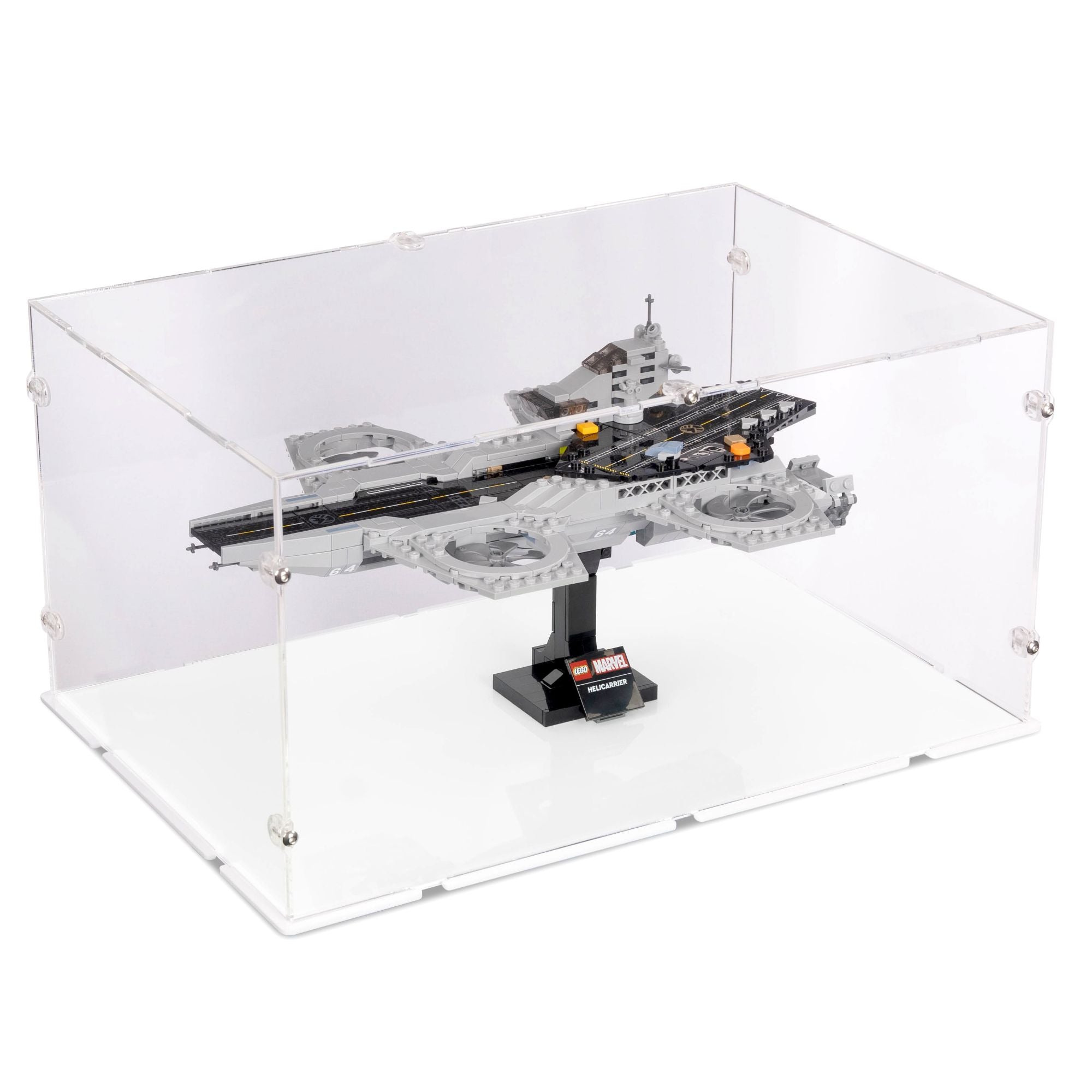 The Avengers Helicarrier Display Case for LEGO 76295