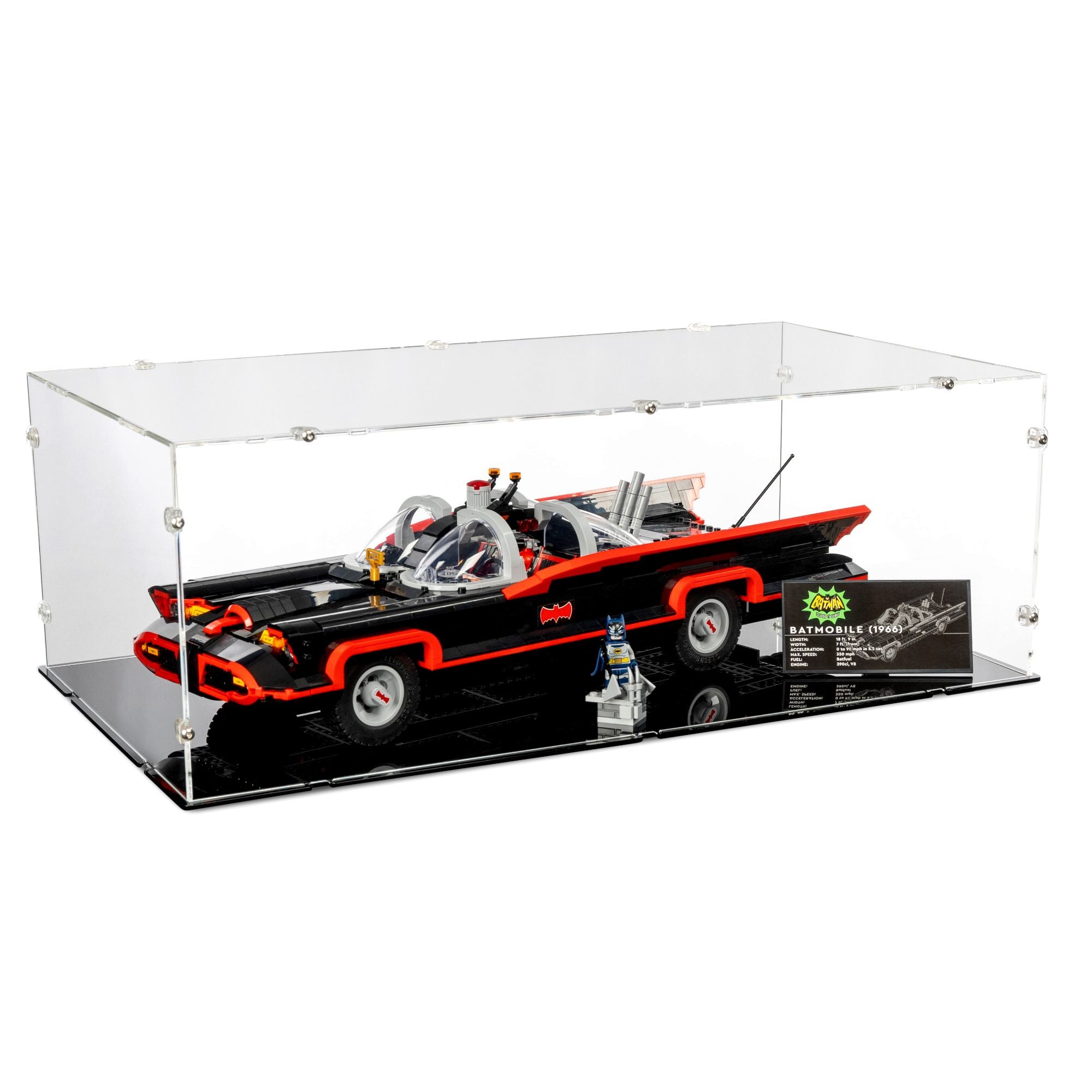 Batman The Classic TV Series Batmobile Display Case for LEGO 76328