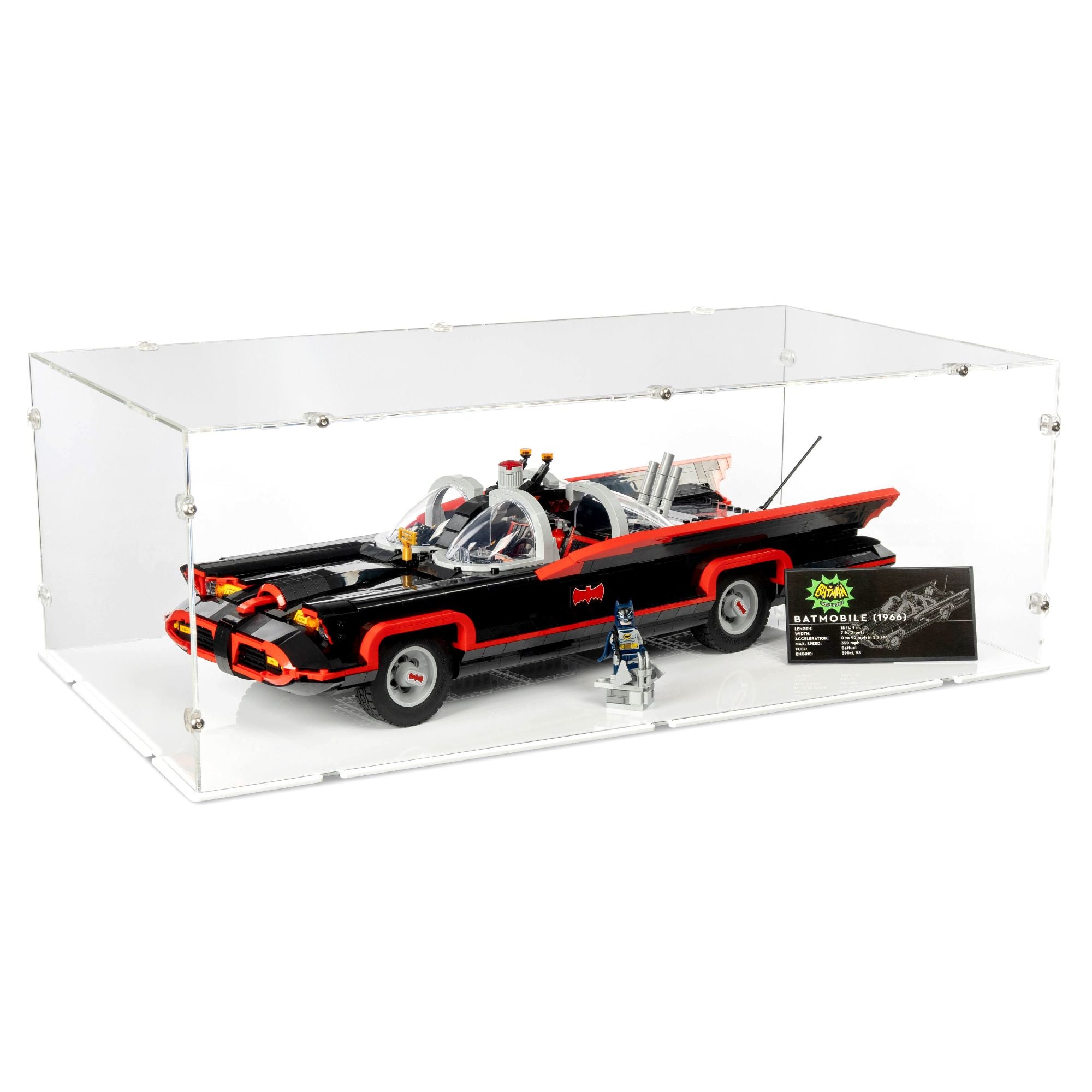 Batman The Classic TV Series Batmobile Display Case for LEGO 76328