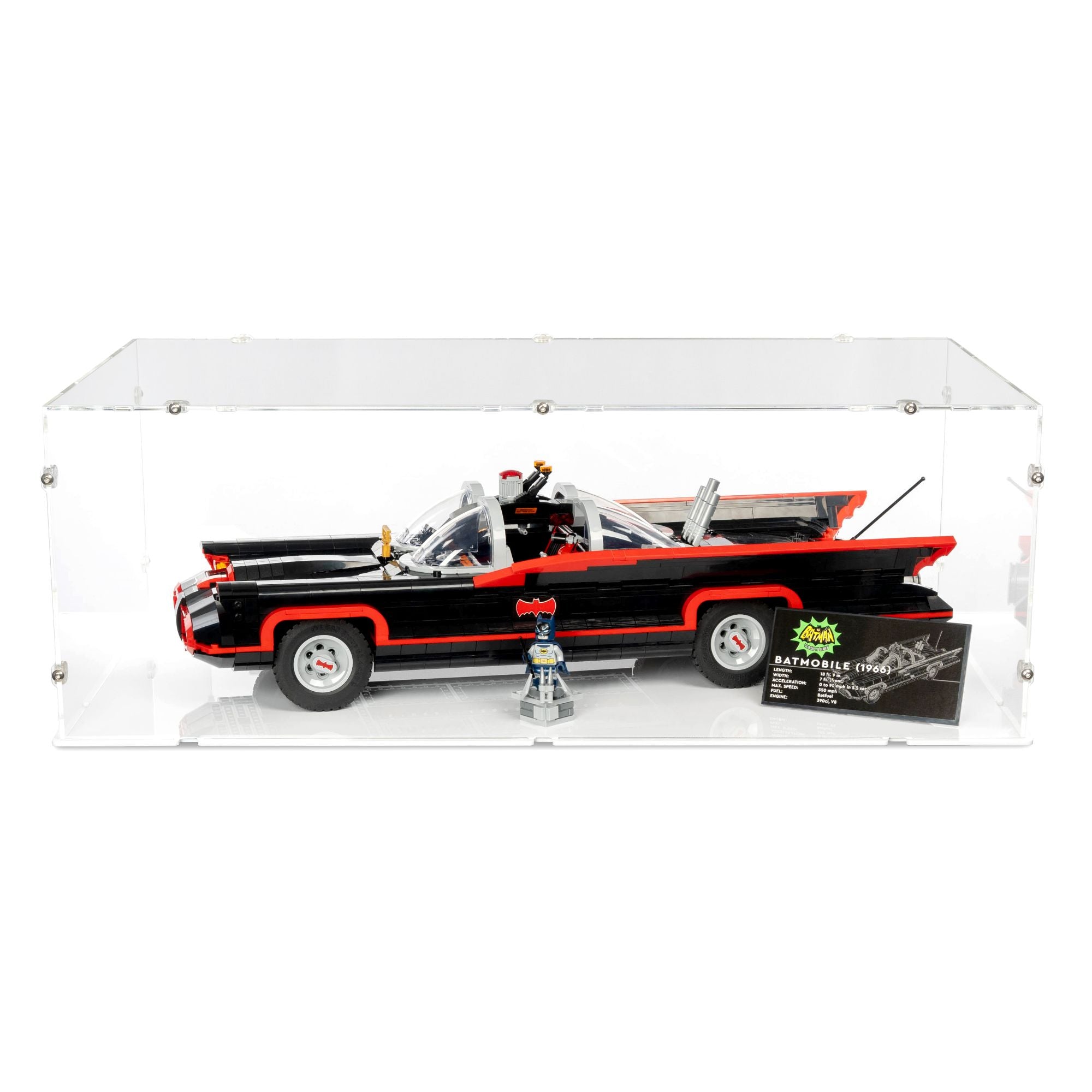 Batman The Classic TV Series Batmobile Display Case for LEGO 76328