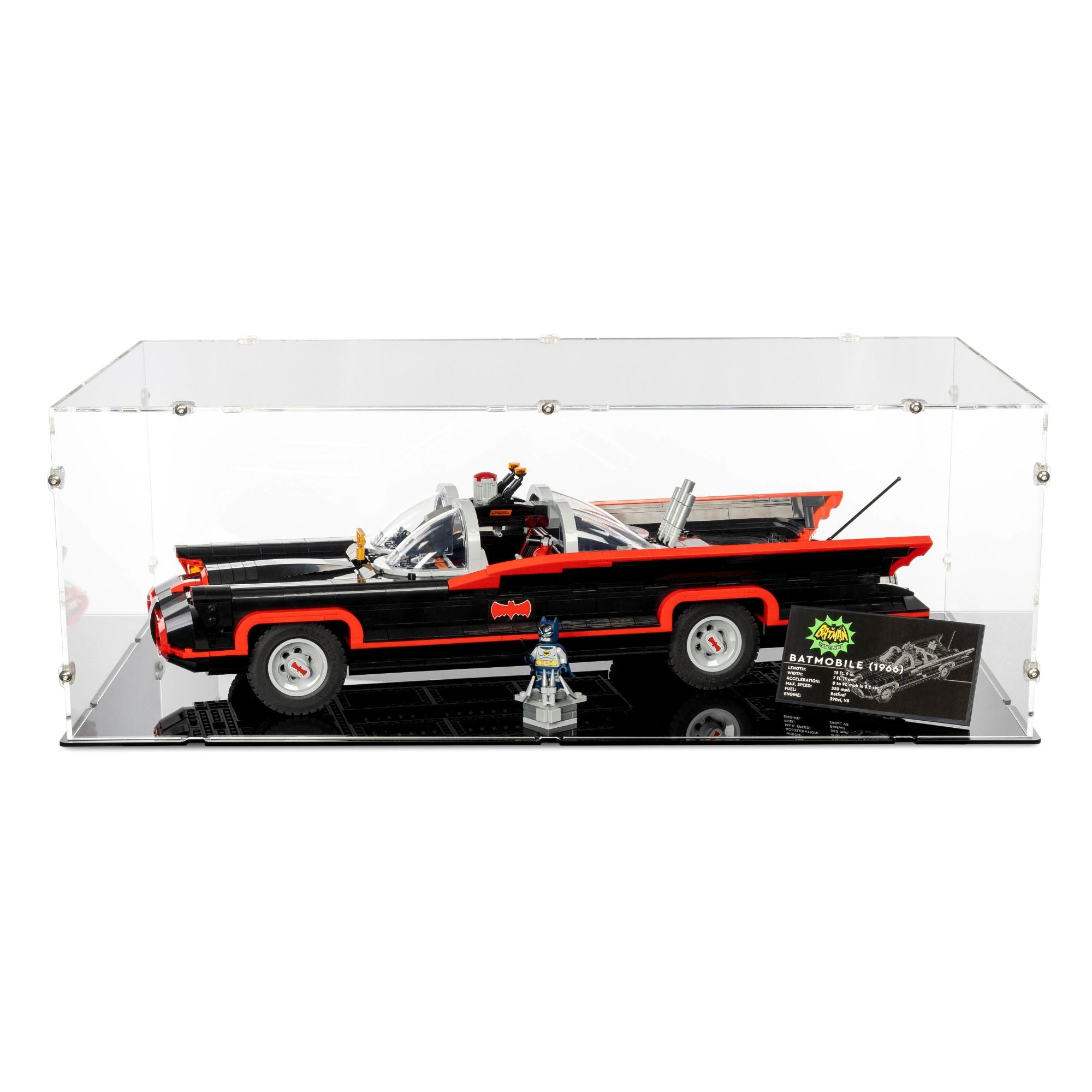 Batman The Classic TV Series Batmobile Display Case for LEGO 76328