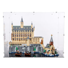 Hogwarts Castle: The Great Hall And Boathouse Display Case for LEGO 76435/76426