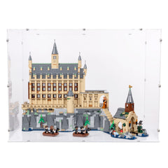 Hogwarts Castle: The Great Hall And Boathouse Display Case for LEGO 76435/76426