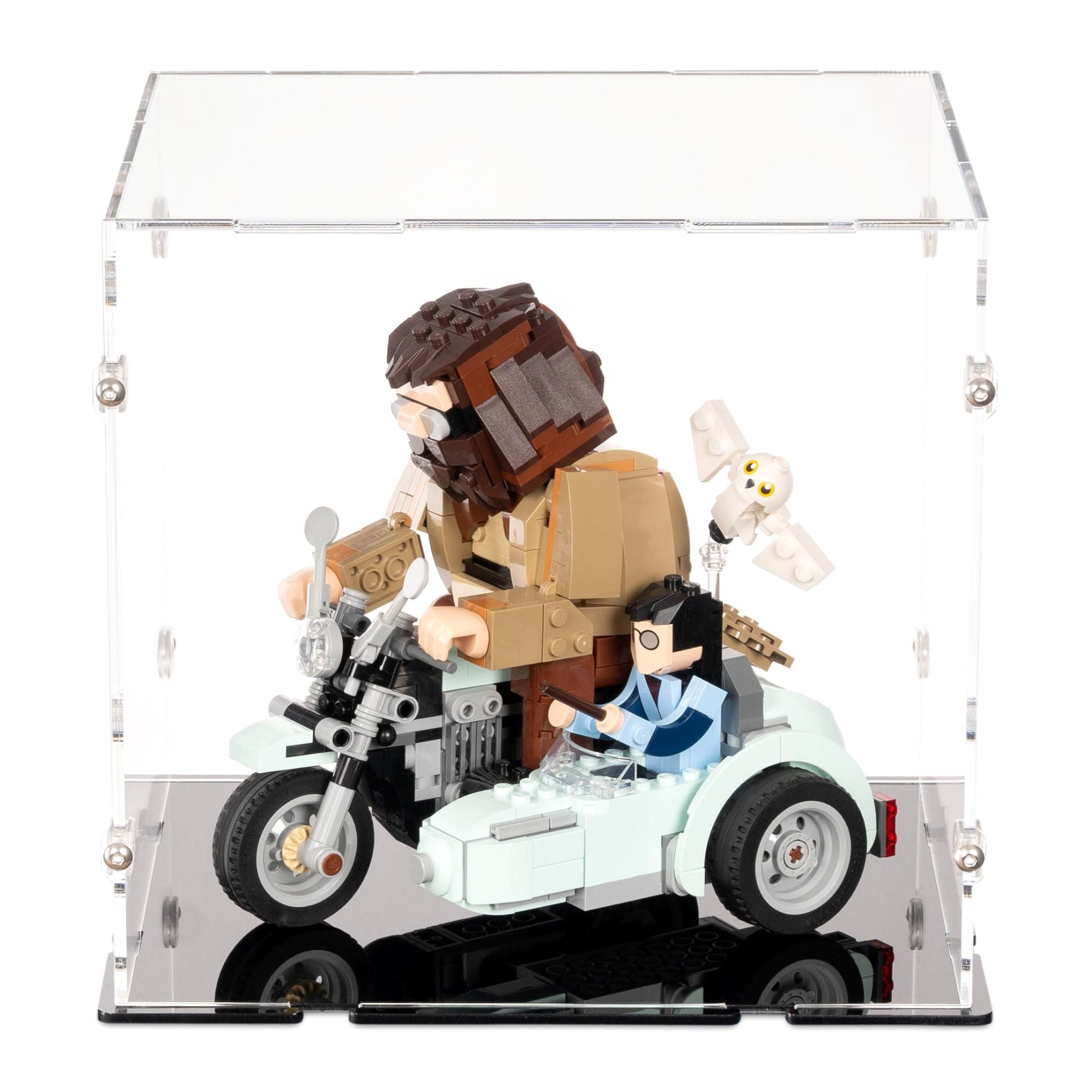 Hagrid & Harry's Motorcycle Ride Display Case for LEGO 76443