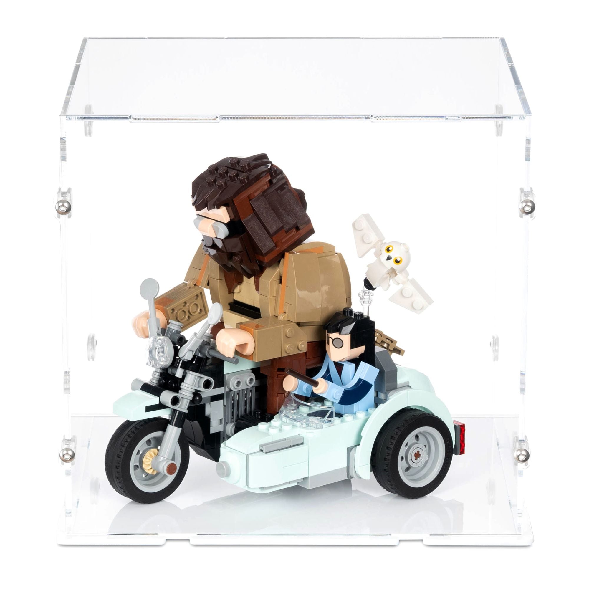 Hagrid & Harry's Motorcycle Ride Display Case for LEGO 76443