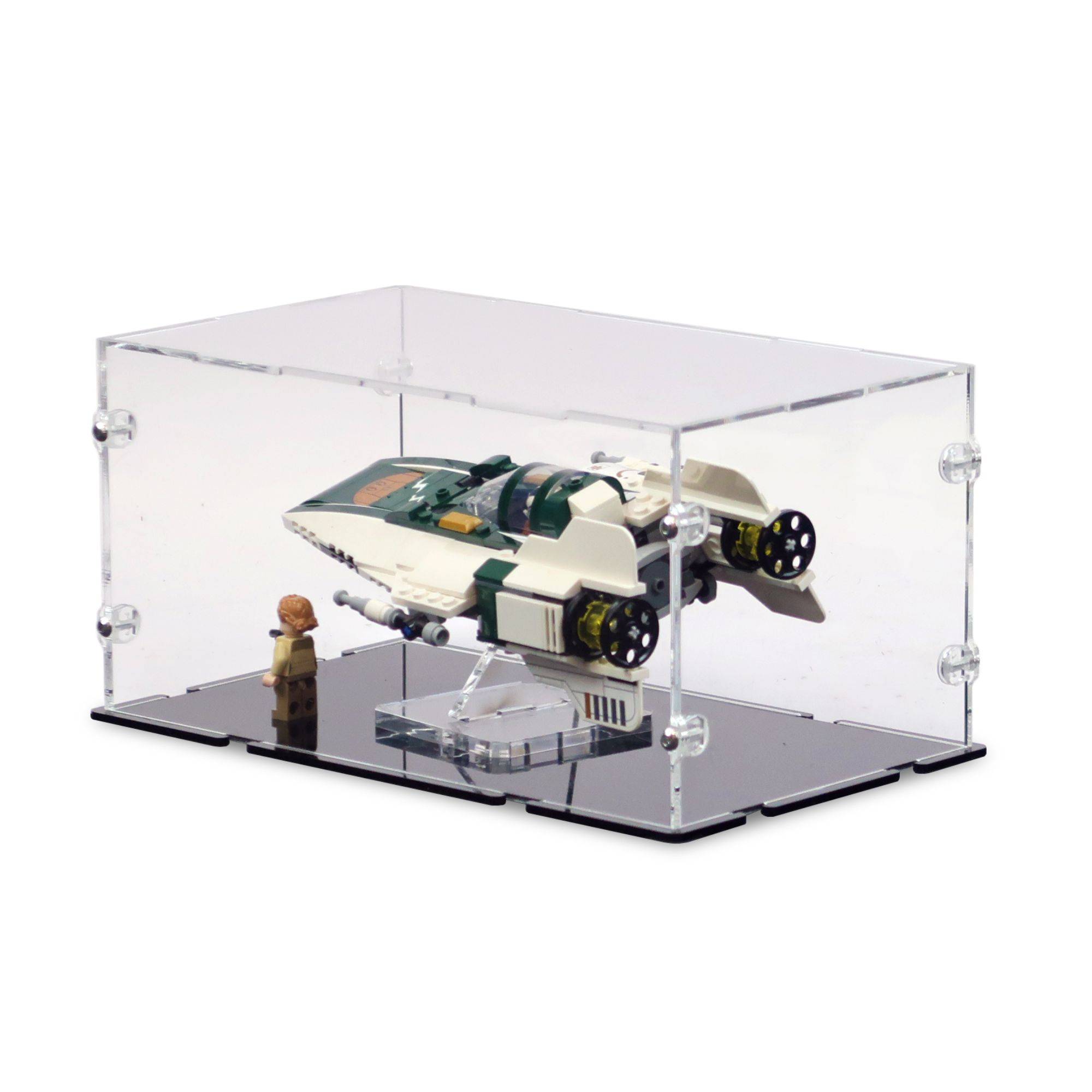 Resistance A-Wing Starfighter Display Case for LEGO 75248